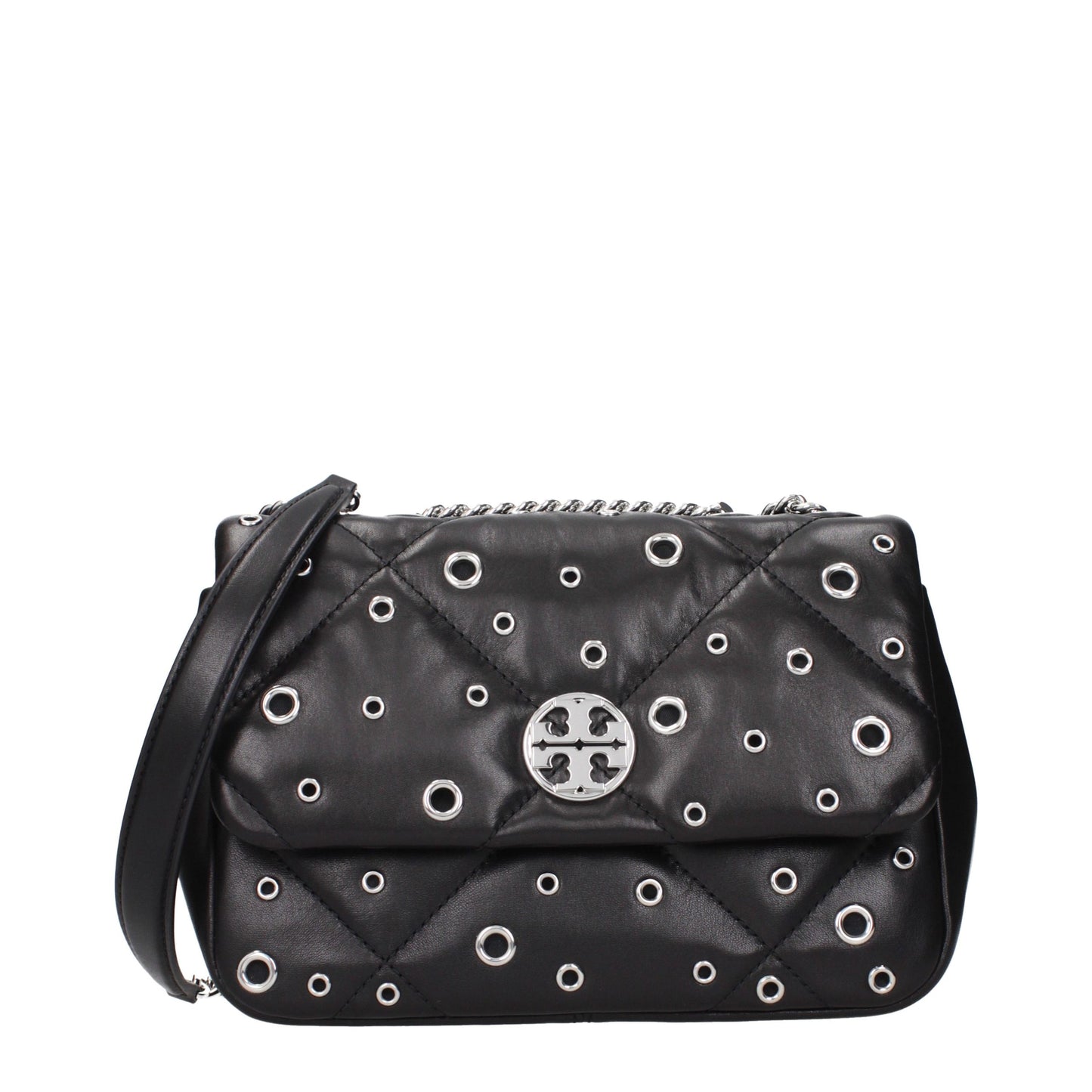 Black Leather Crossbody Bag
