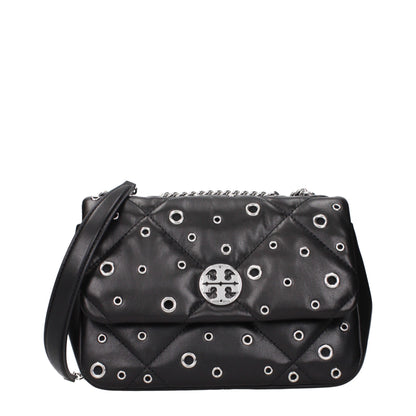 Black Leather Crossbody Bag