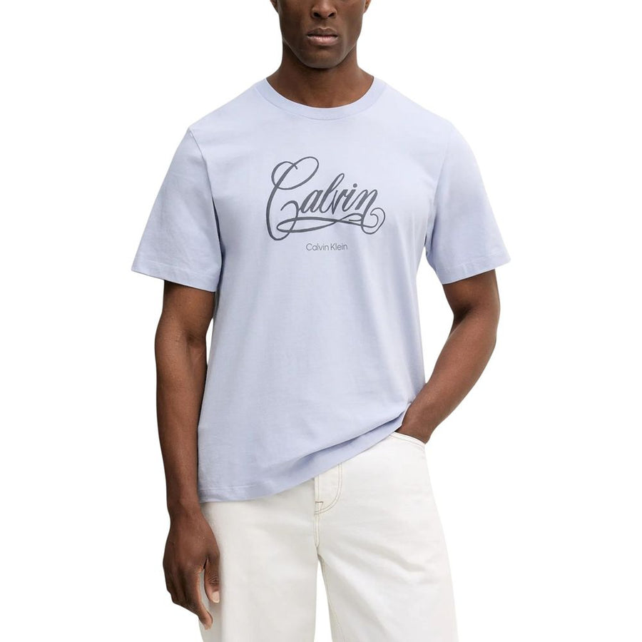 Blue Cotton T-Shirt
