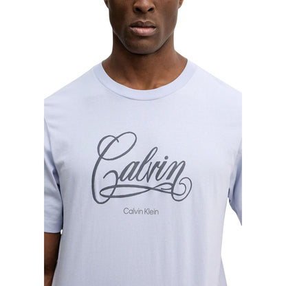 Blue Cotton T-Shirt