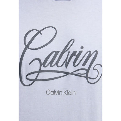 Blue Cotton T-Shirt