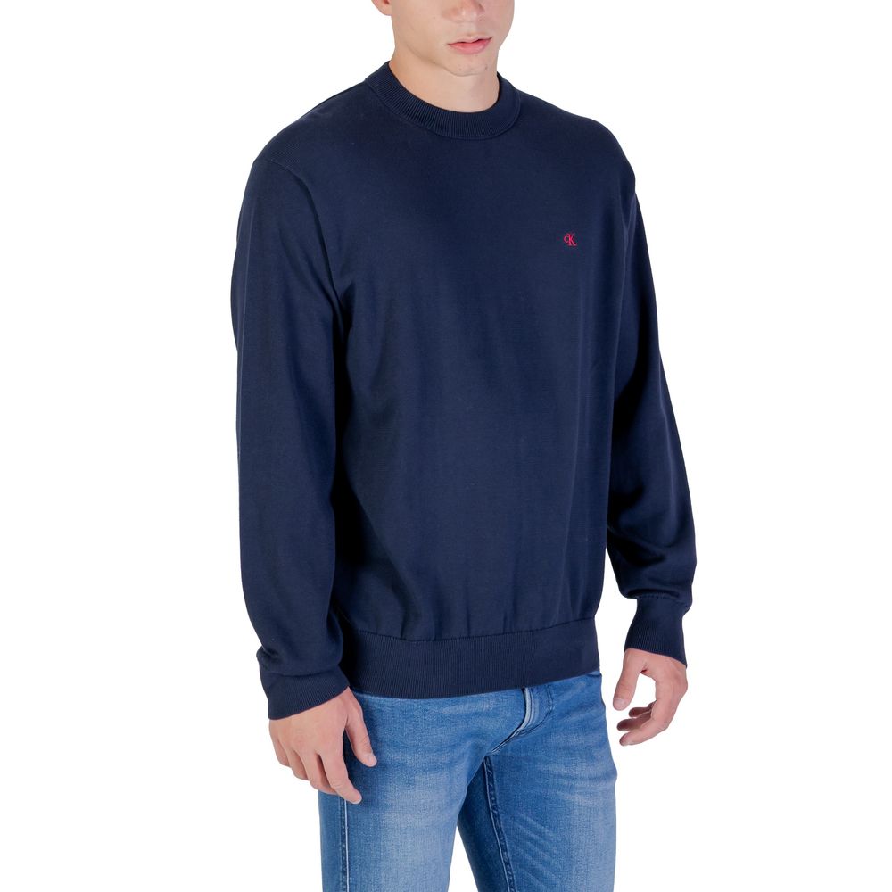 Blue Cotton Sweatshirt