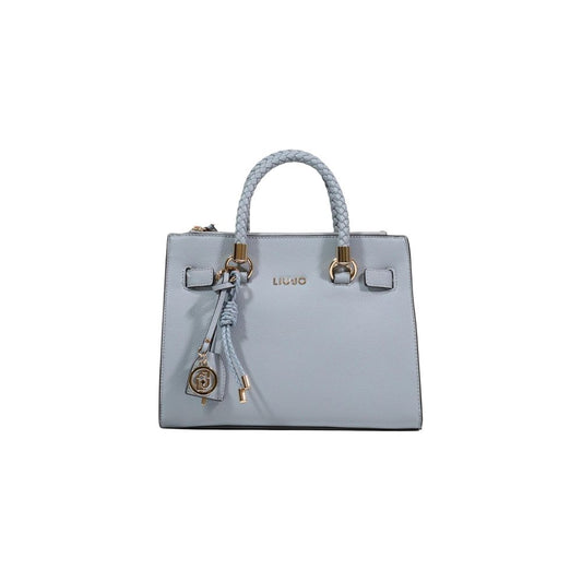 Blue Polyethylene Handbag