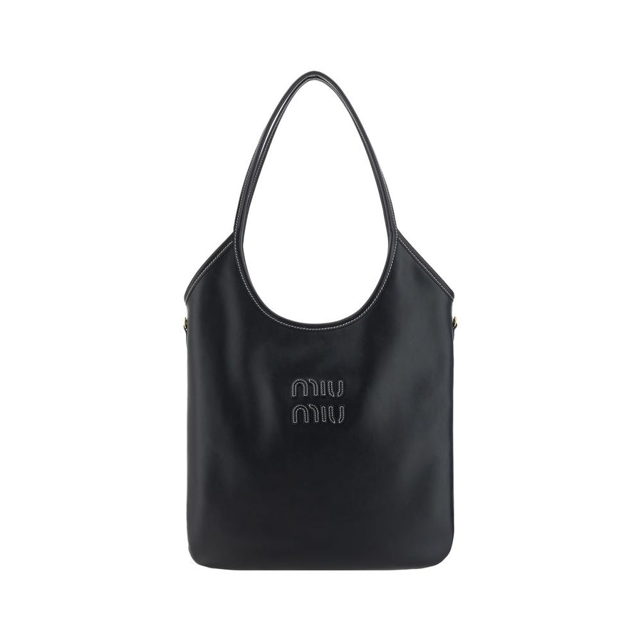 Black Calf Leather Bos Taurus Shoulder Bag