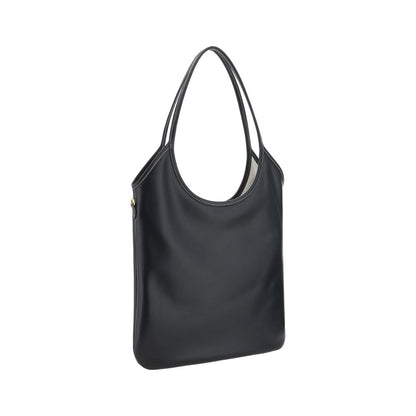 Black Calf Leather Bos Taurus Shoulder Bag