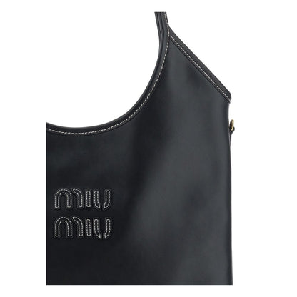 Black Calf Leather Bos Taurus Shoulder Bag