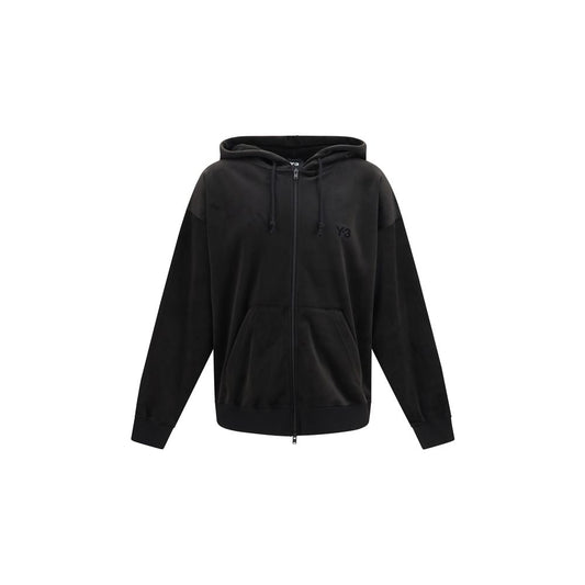 Black Polyester Sweatshirt