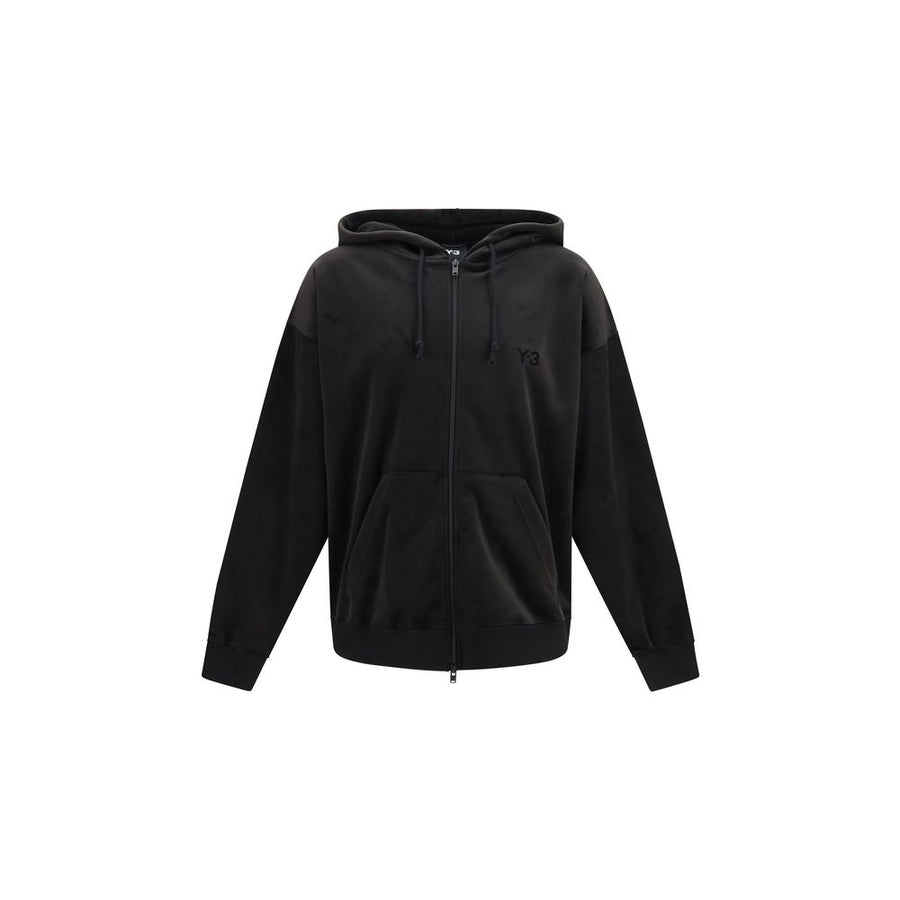 Black Polyester Sweatshirt