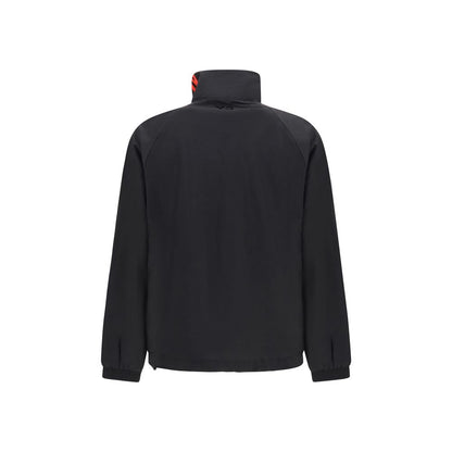 Black Polyamide Sweatshirt