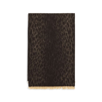 Brown Wool Oves Aries Scarf