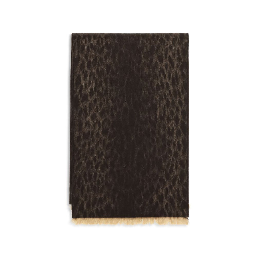 Brown Wool Oves Aries Scarf