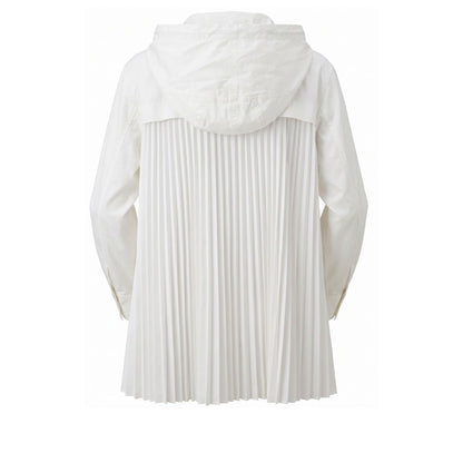 White Cotton Women Jacket
