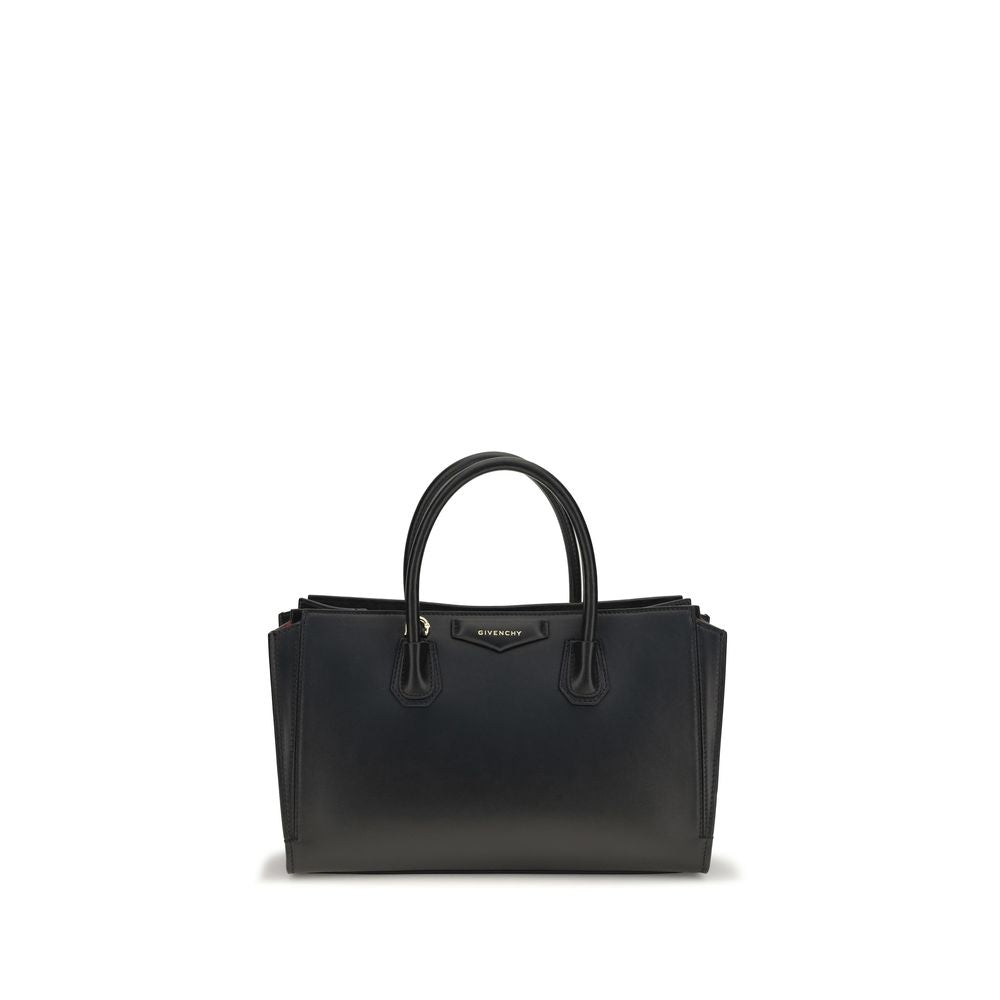 Black Calf Leather Bos Taurus Handbag