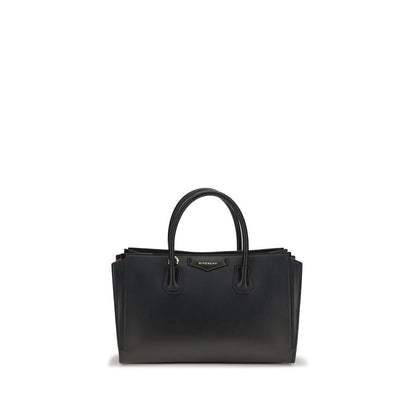 Black Calf Leather Bos Taurus Handbag