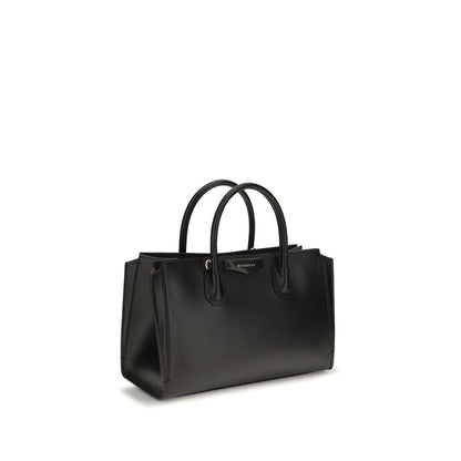 Black Calf Leather Bos Taurus Handbag