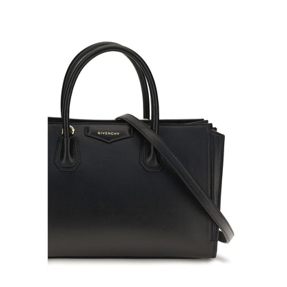 Black Calf Leather Bos Taurus Handbag