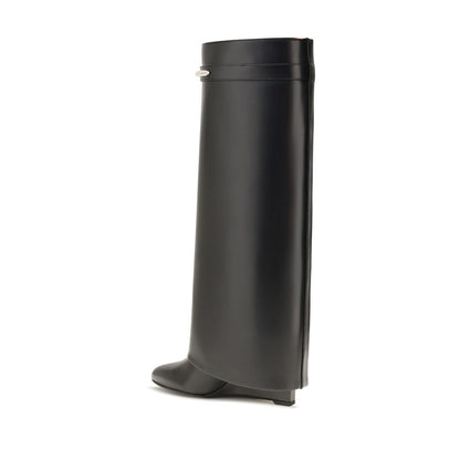 Black Calf Leather Bos Taurus Boots