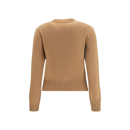 Brown Wool Oves Aries Sweatshirt