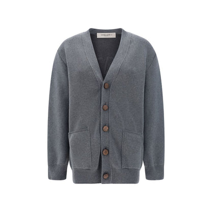 Gray Cotton Cardigan