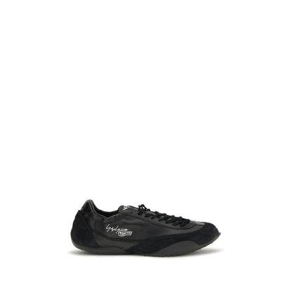 Black Calf Leather Bos Taurus Athletic Sneakers
