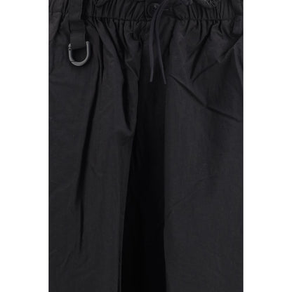 Black Polyamide Cargo Pants