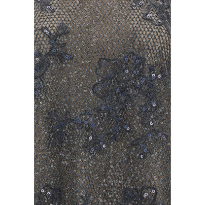 Gray Mohair Blouse
