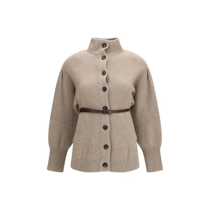 Beige Wool Oves Aries Cardigan