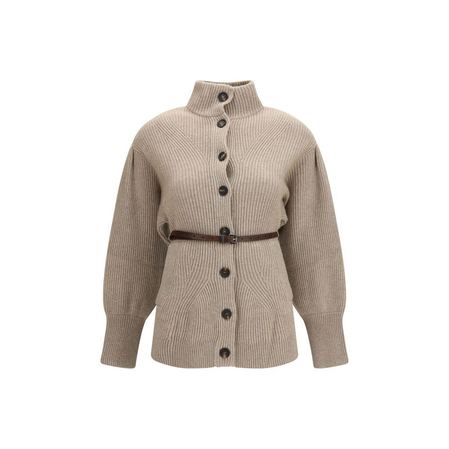 Beige Wool Oves Aries Cardigan