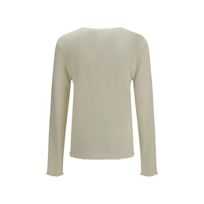 Beige Cotton Sweatshirt