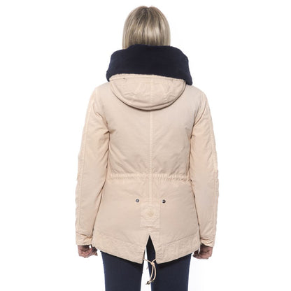 Pink Cotton Women Jacket