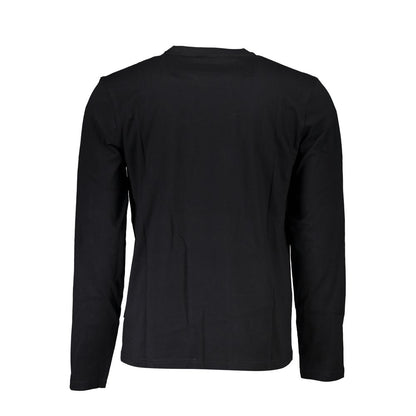 Black Cotton Men's T-Shirt