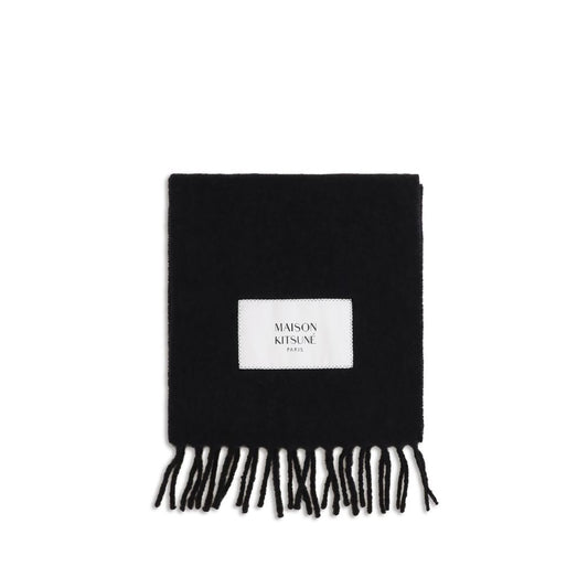 Black Polyamide Scarf