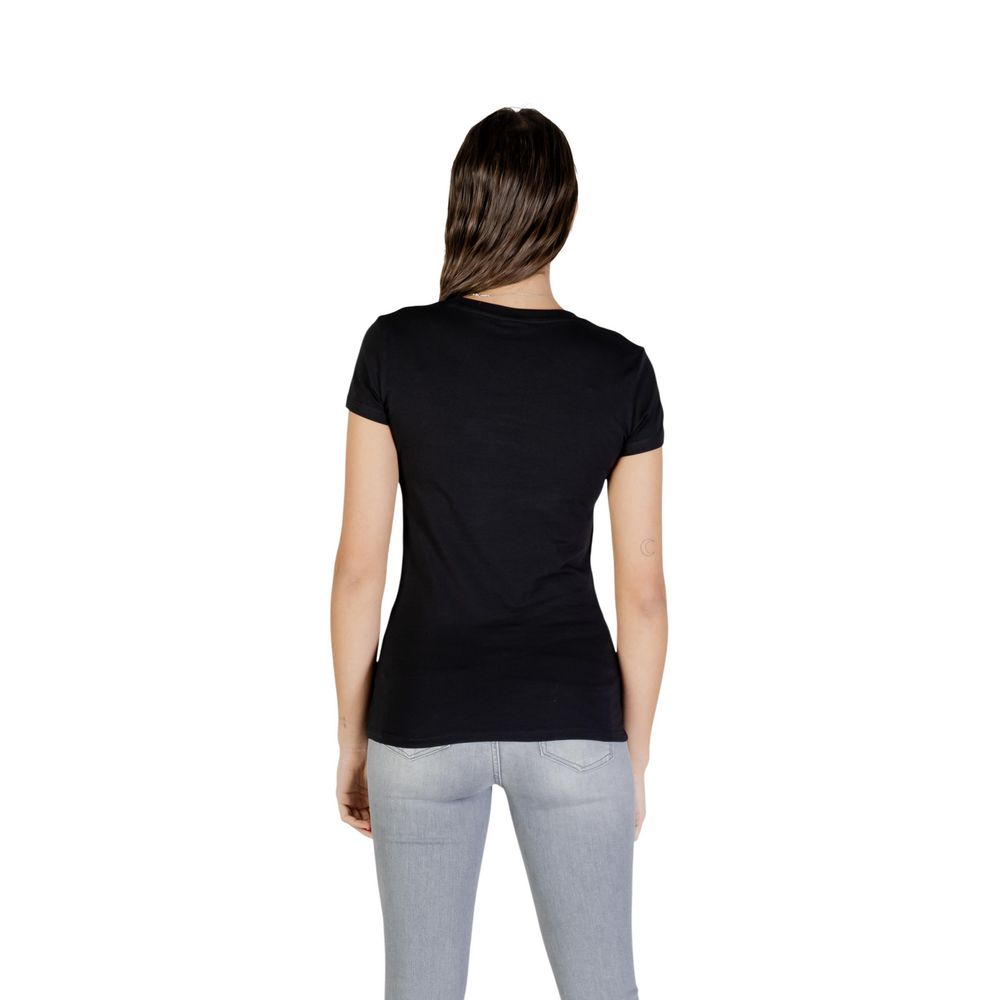 Black Cotton T-Shirt