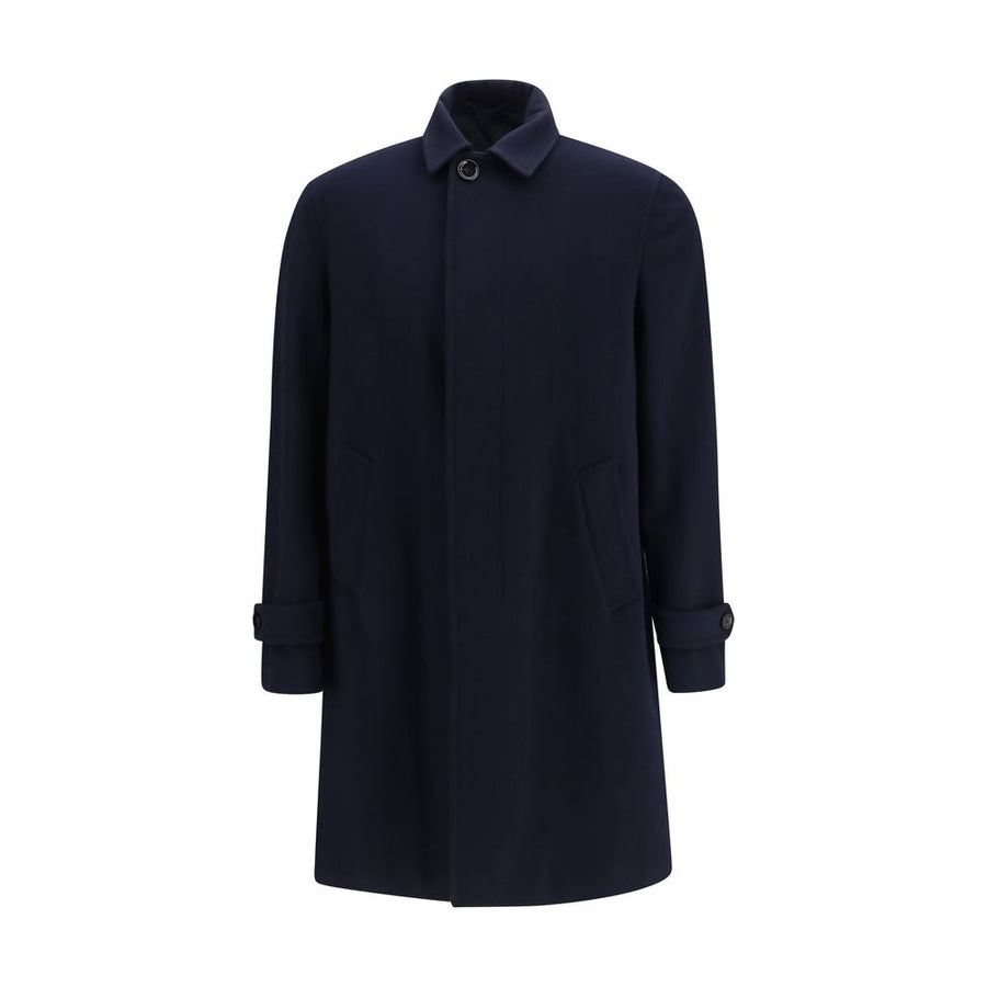 Blue Cashmere Coat