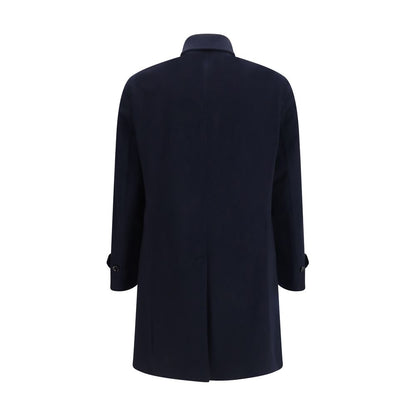 Blue Cashmere Coat