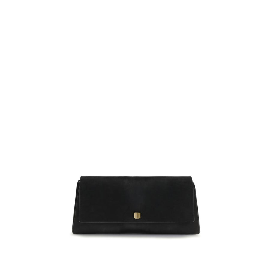 Black Calf Leather Bos Taurus Clutch Bag