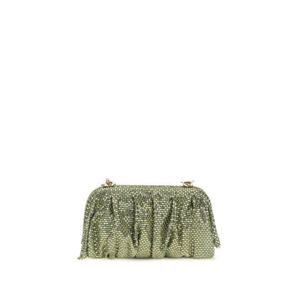 Bicolor Aluminum Clutch Bag