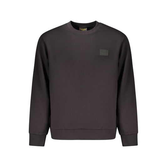 Black Cotton Sweatshirt
