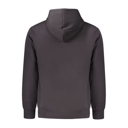 Black Cotton Men's Sweatshirt