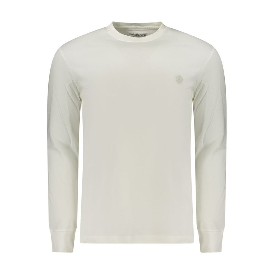 White Cotton Men's T-Shirt