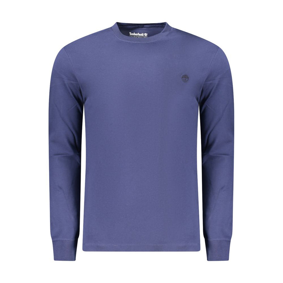 Blue Cotton Mens Tshirt