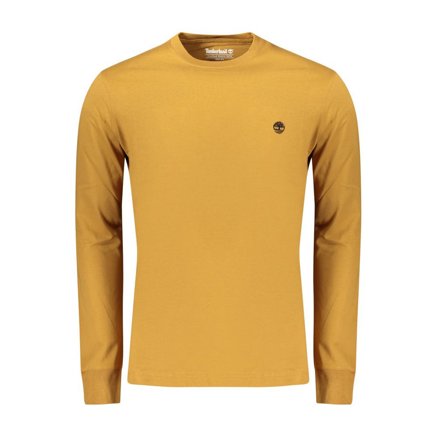 Brown Cotton Mens T-Shirt