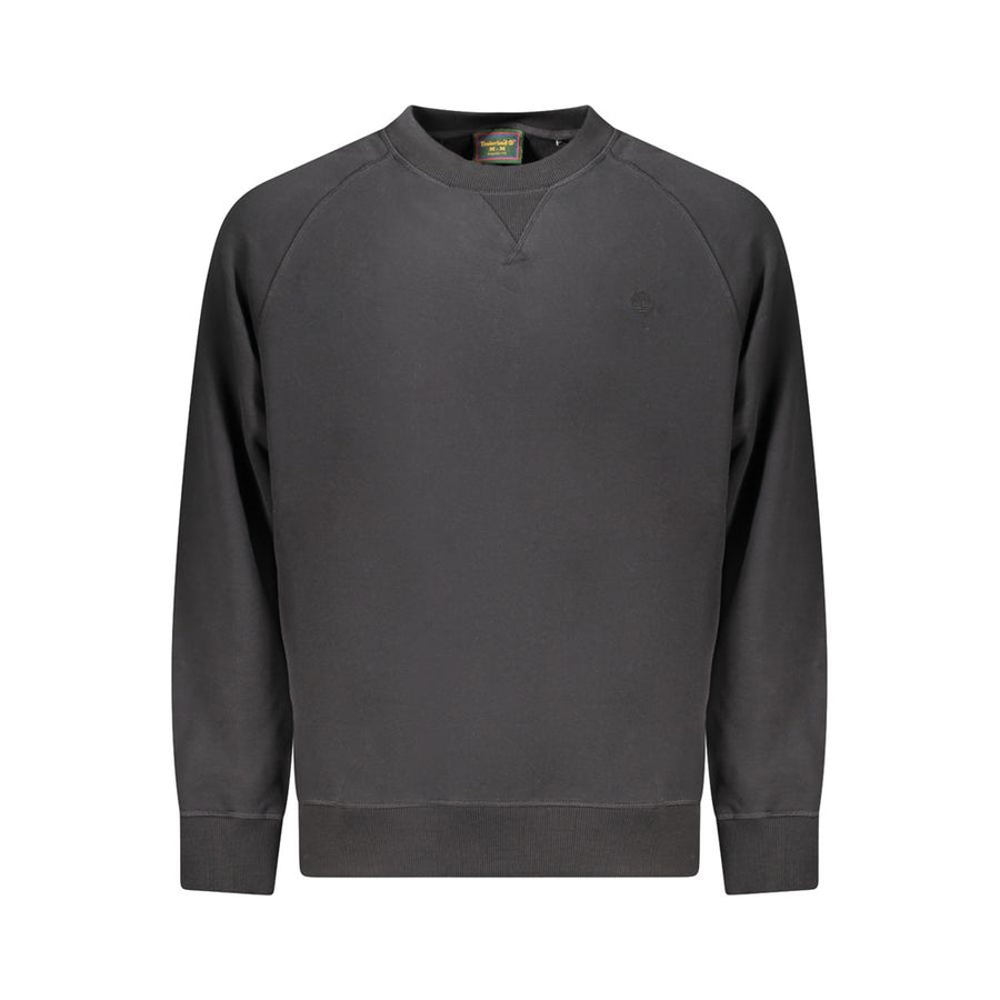 Black Cotton Sweatshirt