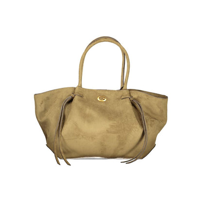 Green Polyester Handbag