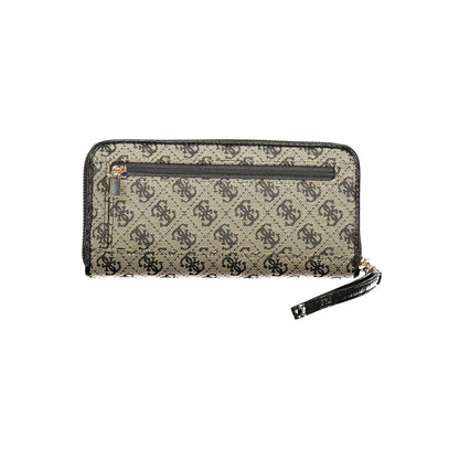 Black Polyester Wallet
