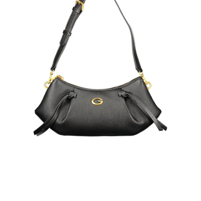 Black Polyurethane Women's Bag
