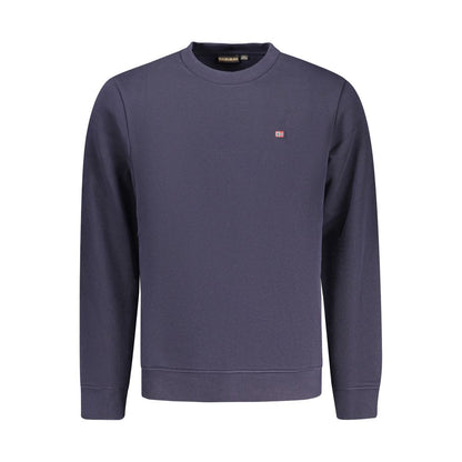 Blue Cotton Sweatshirt
