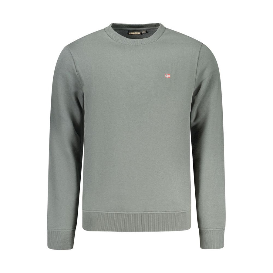 Green Cotton Sweatshirt