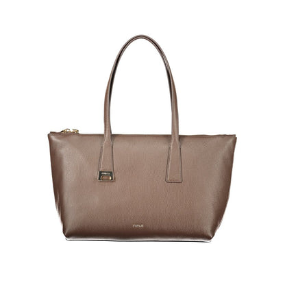 Brown Leather Handbag