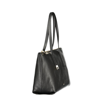 Black Leather Handbag